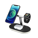 Three-in-one Magnetic Wireless Fast Charging Night Light Bracket